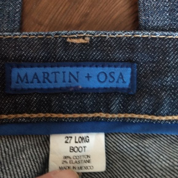NWOT Martin + Osa Boot Stretch Jeans - Picture 4 of 6